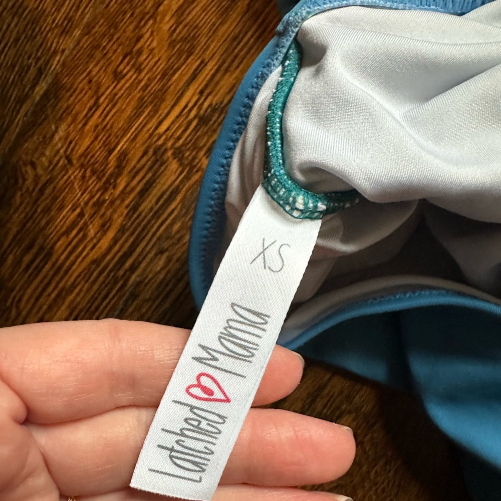 Latched Mama Front Zip Nursing Swimsuit - Picture 2 of 2